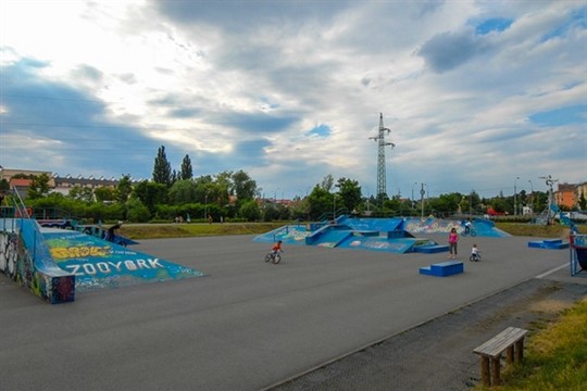 Skejťáci se už v červnu dočkají nového hřiště ve Škoda sport parku