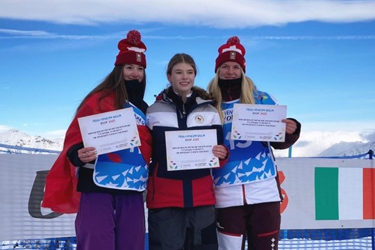 Snowboardistka Volopichová ovládla závod na evropském olympijském festivalu mládeže v Itálii