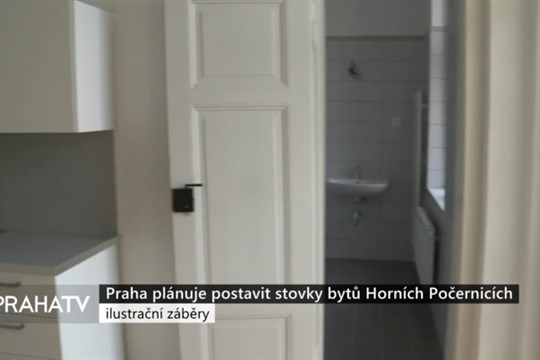 Praha plánuje postavit stovky bytů Horních Počernicích