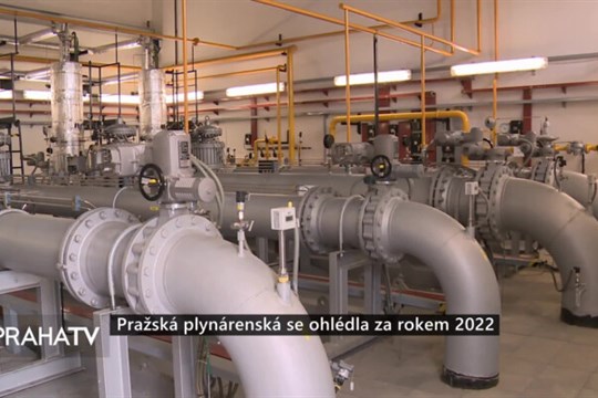 Pražská plynárenská se ohlédla za rokem 2022