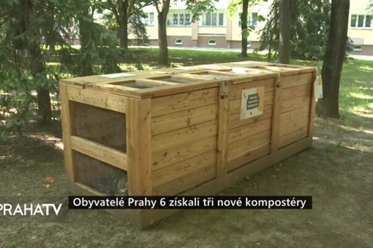 Obyvatelé Prahy 6 získali tři nové kompostéry