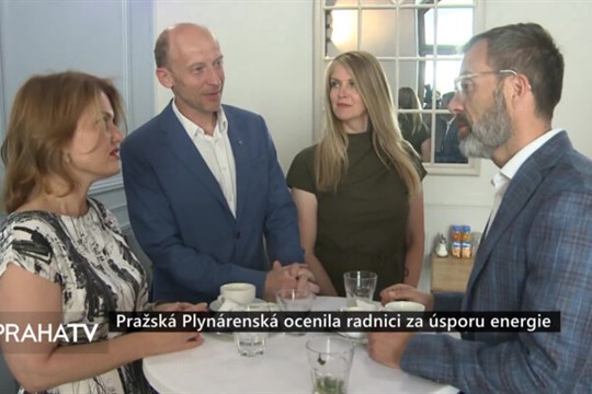 Pražská Plynárenská ocenila radnici za úsporu energie