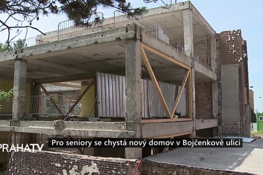 Pro seniory se chystá nový domov v Bojčenkově ulici