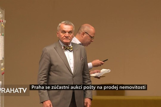 Praha se zúčastní aukcí pošty na prodej nemovitostí