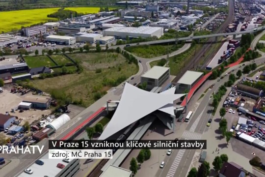 V Praze 15 vzniknou klíčové silniční stavby