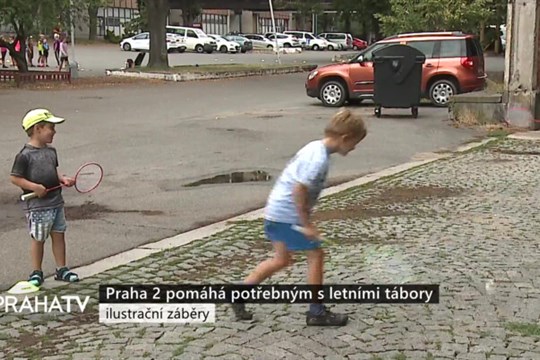 Praha 2 pomáhá potřebným s letními tábory
