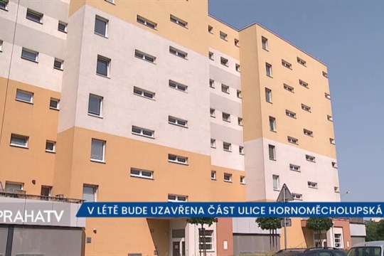V létě bude uzavřena část ulice Hornoměcholupská