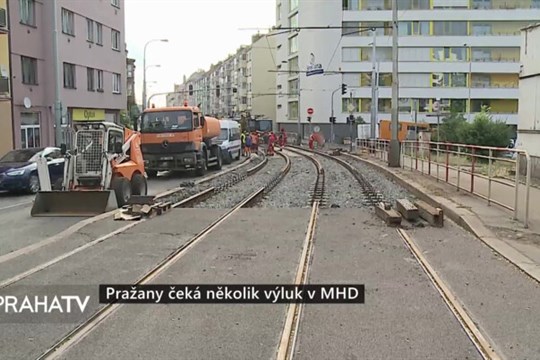 Pražany čeká několik výluk v MHD