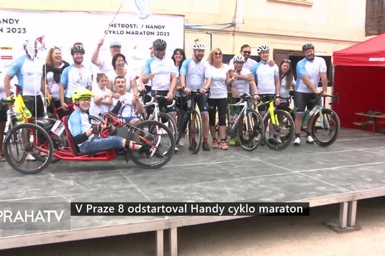 V Praze 8 odstartoval Handy cyklo maraton