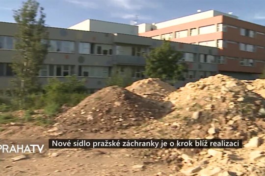 Nové sídlo pražské záchranky je o krok blíž realizaci