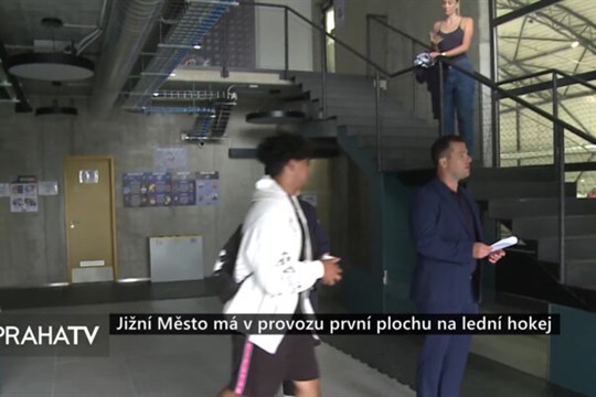 Jižní Město má v provozu první plochu na lední hokej