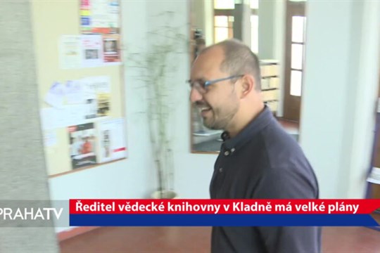 Ředitel vědecké knihovny v Kladně má velké plány