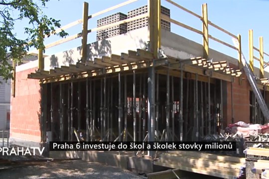 Praha 6 investuje do škol a školek stovky milionů