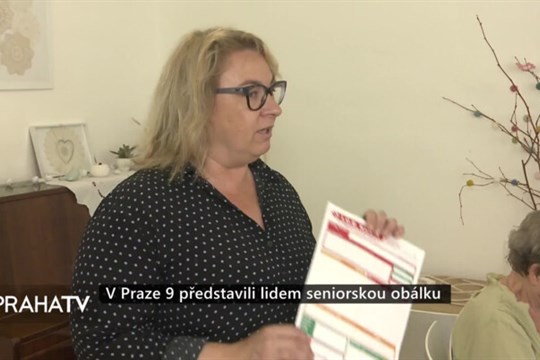 V Praze 9 představili lidem seniorskou obálku