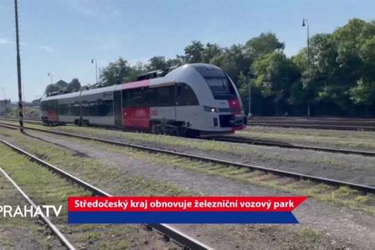 Středočeský kraj obnovuje železniční vozový park