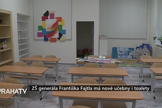 ZŠ generála Františka Fajtla má nové učebny i toalety