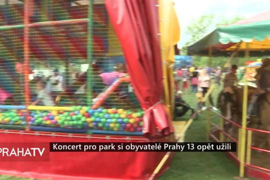 Koncert pro park si obyvatelé Prahy 13 opět užili
