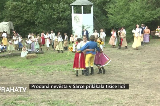 Prodaná nevěsta v Šárce přilákala tisíce lidí