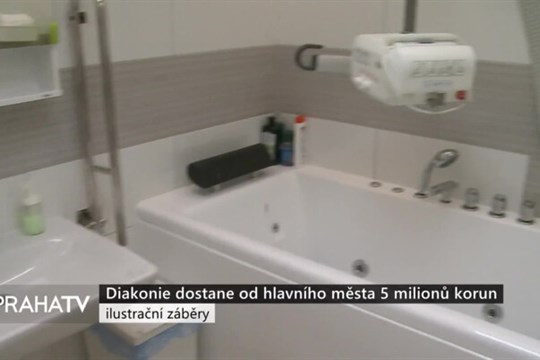 Diakonie dostane od hlavního města 5 milionů korun