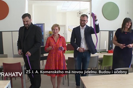 ZŠ J. A. Komenského má novou jídelnu. Budou i učebny