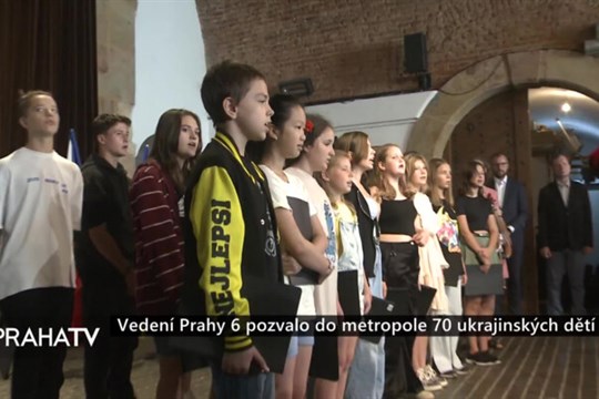 Vedení Prahy 6 pozvalo do metropole 70 ukrajinských dětí