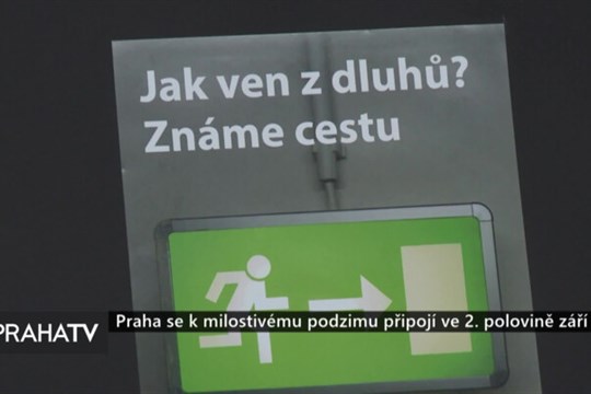 Praha se k milostivému podzimu připojí ve 2. polovině září