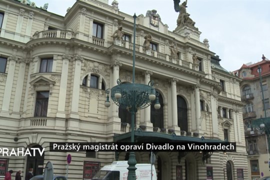Pražský magistrát opraví Divadlo na Vinohradech