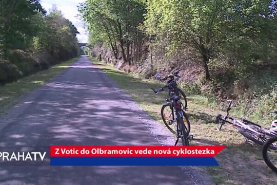 Z Votic do Olbramovic vede nová cyklostezka
