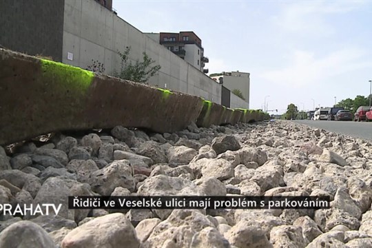 Řidiči ve Veselské ulici mají problém s parkováním