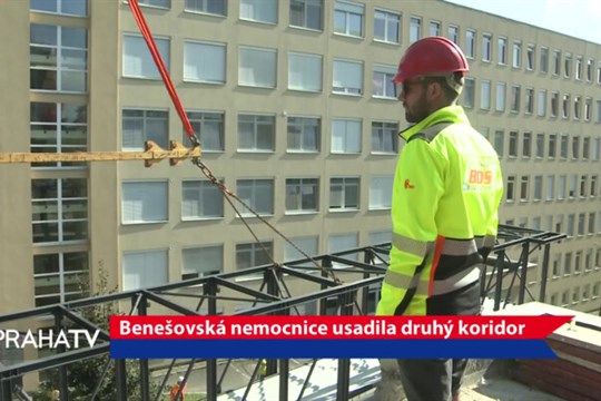 Benešovská nemocnice usadila druhý koridor