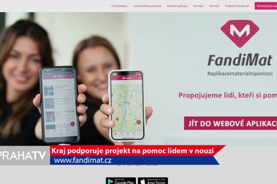 Kraj podporuje projekt na pomoc lidem v nouzi