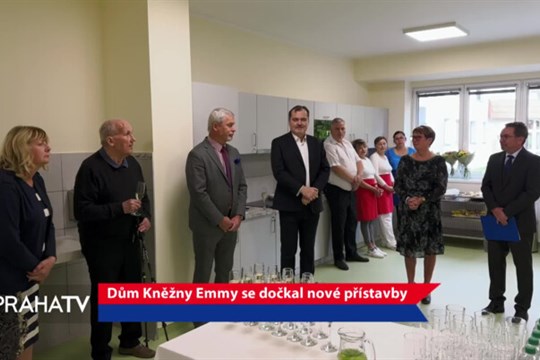 Dům Kněžny Emmy se dočkal nové přístavby