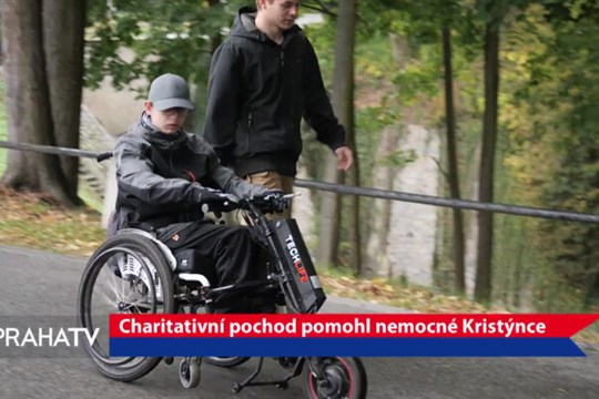 Charitativní pochod pomohl nemocné Kristýnce