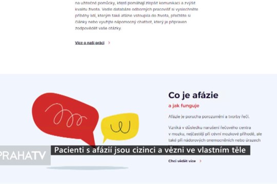 Pacienti s afázií jsou cizinci a vězni ve vlastním těle