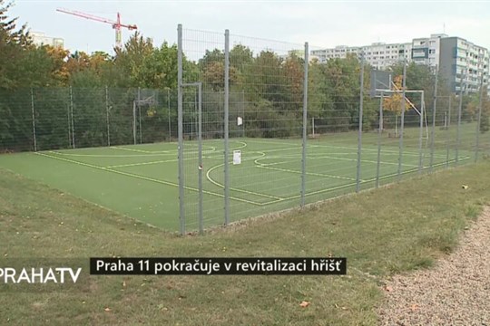Praha 11 pokračuje v revitalizaci hřišť