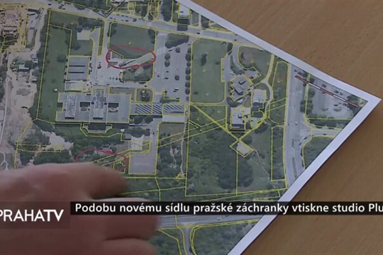 Podobu novému sídlu pražské záchranky vtiskne studio Plural