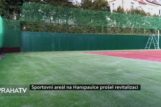 Sportovní areál na Hanspaulce prošel revitalizací