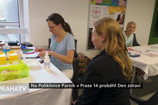 Na Poliklinice Parník v Praze 14 proběhl Den zdraví