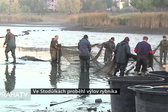 Ve Stodůlkách proběhl výlov rybníka