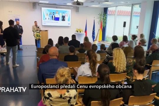 Europoslanci předali Cenu evropského občana