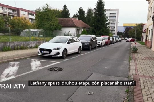 Letňany spustí druhou etapu zón placeného stání