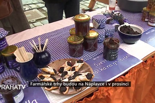 Farmářské trhy budou na Náplavce i v prosinci