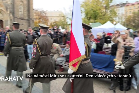 Na náměstí Míru se uskutečnil Den válečných veteránů