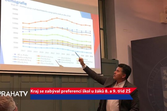 Kraj se zabýval preferencí škol u žáků 8. a 9. tříd ZŠ