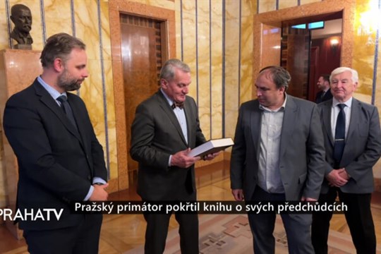 Pražský primátor pokřtil knihu o svých předchůdcích