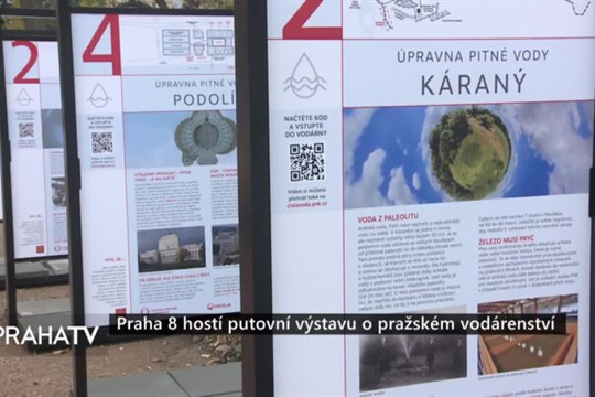 Praha 8 hostí putovní výstavu o pražském vodárenství