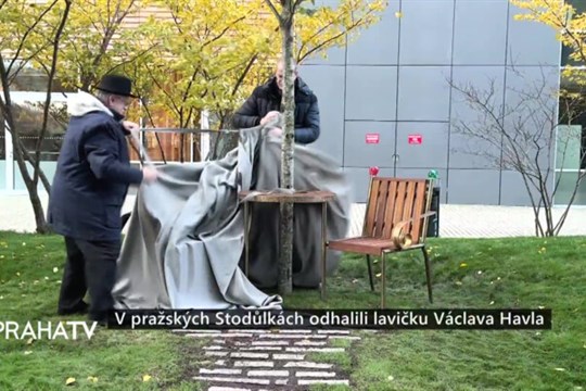 V pražských Stodůlkách odhalili lavičku Václava Havla
