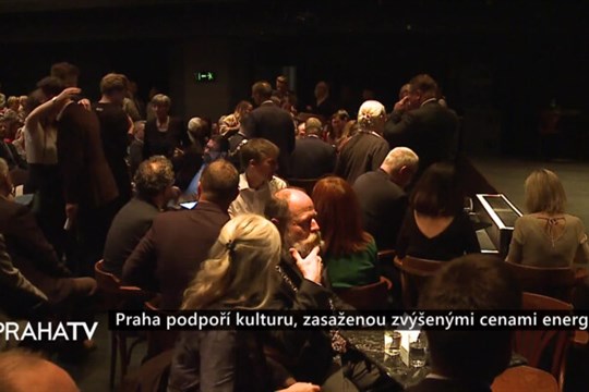 Praha podpoří kulturu, zasaženou zvýšenými cenami energií