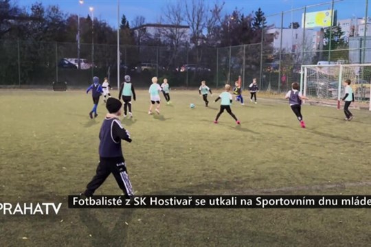 Fotbalisté z SK Hostivař se utkali na Sportovním dnu mládeže