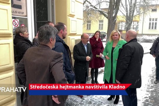 Středočeská hejtmanka navštívila Kladno